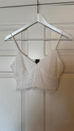 Vero Moda wit kanten topje maat S, Kleding | Dames, Tops, Vero Moda, Wit, Ophalen of Verzenden, Zo goed als nieuw