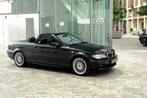 BMW 330ci cabriolet 111.000km dealer oh. Concoursstaat, Gebruikt, Zwart, Cabriolet, 4 stoelen