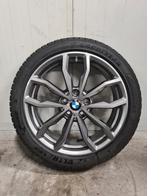 18' BMW 1 2 Serie Styling 711M met winterbanden 7mm+, Ophalen, 18 inch, Banden en Velgen, Personenwagen