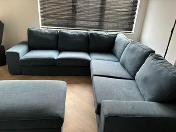 Kivik hoekbank Gunnared blauw Ikea - afbeelding 5