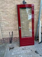 Achterdeur /schuurdeur 82,5 x 211,5 DB glas, Doe-het-zelf en Verbouw, Deuren en Horren, Ophalen, 80 tot 100 cm, 200 tot 215 cm