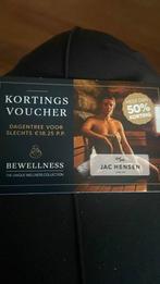 Voucher Bewellness, Twee personen, Kortingsbon, Spa of Sauna