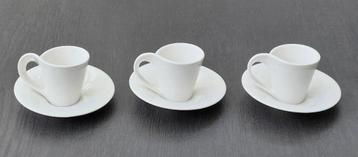 3x Villeroy&Boch espresso kop en schotel (250813) beschikbaar voor biedingen