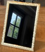 Mooie zwarte spiegel in gouden frame 20x 15cm, Minder dan 50 cm, Ophalen of Verzenden, Zo goed als nieuw, Minder dan 100 cm