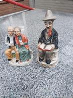 2 beelden opa en oma zgan, Verzamelen, Beelden en Beeldjes, Ophalen, Zo goed als nieuw