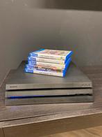 PlayStation 4 incl spellen, Zonder controller, Zo goed als nieuw, Ophalen, Met games