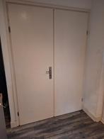 Deurkozijn met deuren en dictator, Ophalen, Gebruikt, Binnendeur, Hout