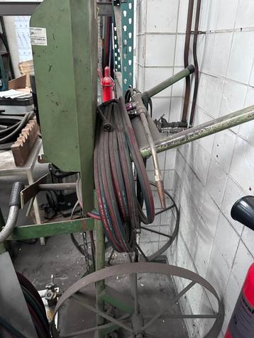 Complete snijbranderset beschikbaar voor biedingen