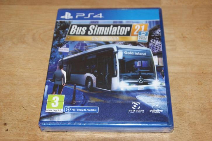 Bus Simulator 21 Next Stop Gold Edition (ps4) NIEUW in seal, Spelcomputers en Games, Games | Sony PlayStation 4, Nieuw, Simulatie