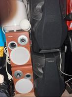 Luidsprekersets: Philips & Sony, Audio, Tv en Foto, Luidsprekers, Ophalen, Philips, Gebruikt, 60 tot 120 watt