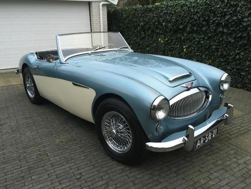 Austin Healey 3000 MK II, Auto's, Austin, Particulier, Benzine, Cabriolet, Handgeschakeld, Blauw, Blauw, Leder, Voorwielaandrijving