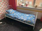 Ikea meegoeibed metaal wit, Ophalen, Zo goed als nieuw, Minder dan 140 cm, Minder dan 70 cm