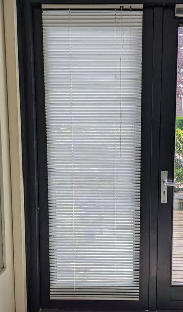 Witte jalouzie (2 stuks, 70 x 220 cm) 
