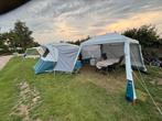 Quechua 6.3 f&b koepeltent met connector dagtent 6 persoons, Caravans en Kamperen, Tenten, Ophalen, Zo goed als nieuw, Tot en met 6