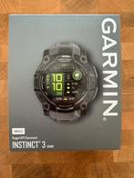 Garmin instinct 3 amoled 50 mm, Zwart, Garmin, Nieuw, Ophalen of Verzenden