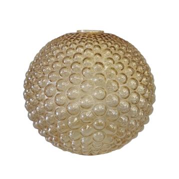 Vintage gele bubbel lampenkap beschikbaar voor biedingen