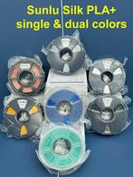 Sunlu Silk PLA+ single & dual colors, Ophalen of Verzenden, Nieuw