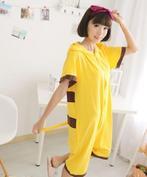 SALES! Katoenen oversized Pokemon Pikachu jumpsuit M L XL, Carnaval, Maat 42/44 (L), Nieuw, Ophalen of Verzenden