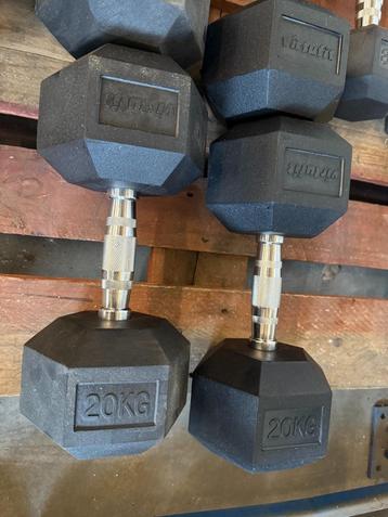 VirtuFit Hexa Dumbbell Pro - 20 kg - Per Stuk beschikbaar voor biedingen