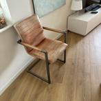 stoelen, Huis en Inrichting, Stoelen, Ophalen, Gebruikt, Bruin, Metaal