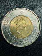 2 Dollar 2002 Canada Jubileum Koningin, Postzegels en Munten, Munten | Amerika, Ophalen of Verzenden, Noord-Amerika, Losse munt