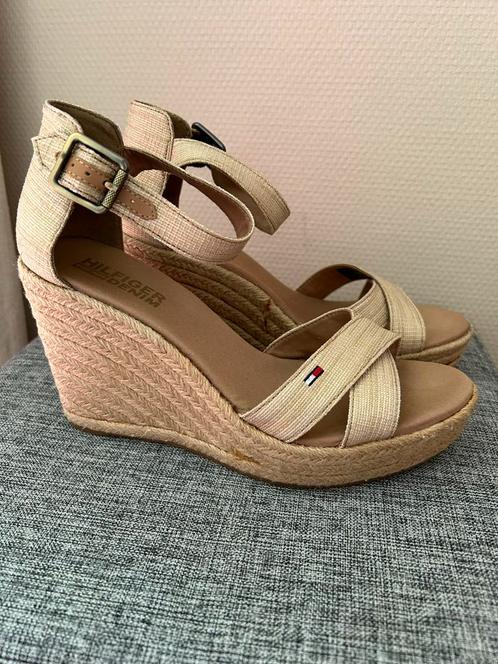 Tommy Hilfiger Denim Sleehak Zomerschoenen maat 40, Kleding | Dames, Schoenen, Gedragen, Sandalen of Muiltjes, Overige kleuren