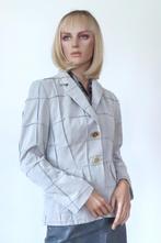 STIFF Bijzonder Beige Geblokt Katoenen Blazer/Jasje  38 M, Kleding | Dames, Jasje, Beige, Maat 38/40 (M), Ophalen of Verzenden