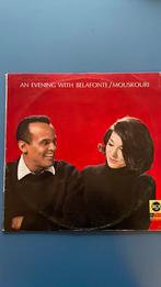 LP An evening with Belafonte / Mouskouri, Ophalen of Verzenden, Zo goed als nieuw, 12 inch, Overige soorten