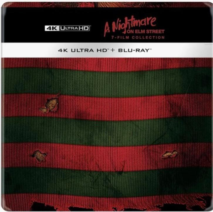 A Nightmare on Elm Street 4K  Steelbook set TIJDELIJKE PRIJS, Cd's en Dvd's, Blu-ray, Nieuw in verpakking, Horror, Boxset, Ophalen of Verzenden