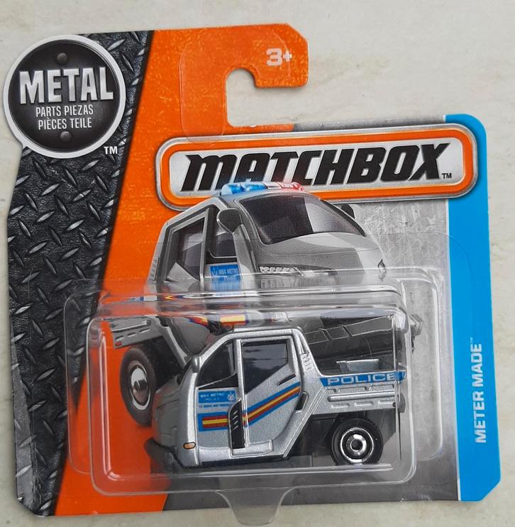 Meter Made van Matchbox schaal 3 inch. police, Hobby en Vrije tijd, Modelauto's | Overige schalen, Nieuw, Auto, Ophalen of Verzenden