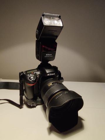 Nikon D600 complete set met flits, 4800 clicks beschikbaar voor biedingen