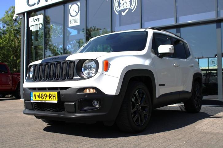 Jeep RENEGADE 1.4 MultiAIR NIGHT EAGLE / GRIJS KENTEKEN / Ap, Auto's, Bestelauto's, Bedrijf, ABS, Adaptive Cruise Control, Airbags