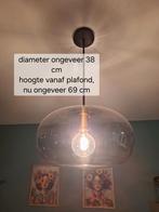 Hanglamp odin, rookglas, Huis en Inrichting, Ophalen, Zo goed als nieuw, Minder dan 50 cm