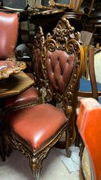 4 Barok Eetkamerstoelen, Ophalen