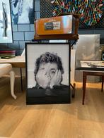 Andre Hazes plexiglas schilderij op zwarte lijst, Antiek en Kunst, Ophalen of Verzenden