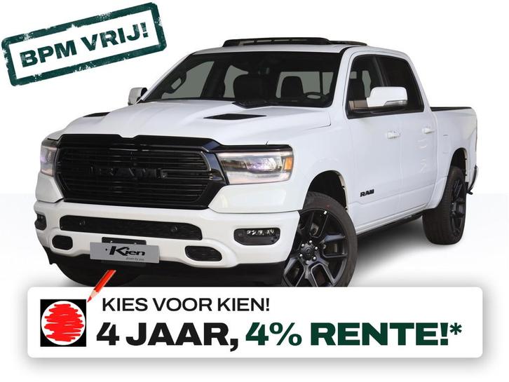 Dodge Ram 1500 5.7 V8 4x4 Crew Cab Sport Night edition | Ele, Auto's, Dodge, Bedrijf, Te koop, RAM 1500, 4x4, ABS, Achteruitrijcamera