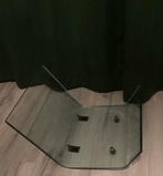 Design glazen lectuurbak/tijdschriftenbak - FIAM ITALIA, Ophalen, Gebruikt