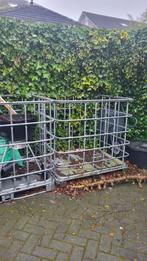 Stalen IBC kratten, Ophalen, 100 cm of meer, 60 cm of meer, Zo goed als nieuw