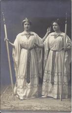 K7766 oude gelopen ansichtkaart religie, Verzamelen, Ansichtkaarten | Themakaarten, Ophalen of Verzenden, 1940 tot 1960, Gelopen