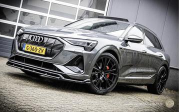 Audi e-tron 50 Quattro 3x S-Line Black Edition 22inch PANO O beschikbaar voor biedingen