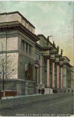 Bruxelles-Musée Royal des Beaux Arts. Gelopen Mechelen 1908, Ophalen of Verzenden, Voor 1920, Gelopen, Brussel (Gewest)