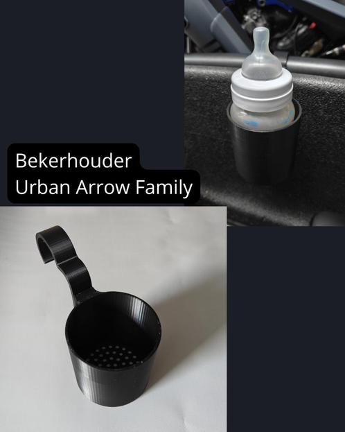 2de keus product! - Urban Arrow Bekerhouder, Fietsen en Brommers, Fietsaccessoires | Overige Fietsaccessoires, Nieuw, Ophalen of Verzenden