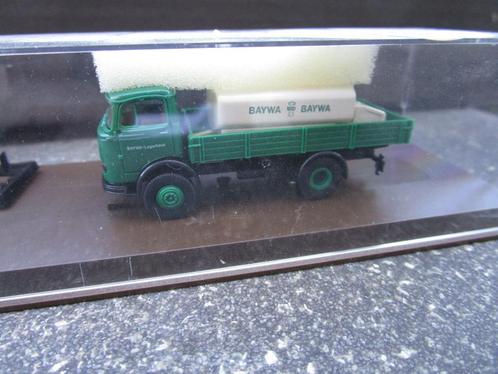 Brekina Mercedes Baywa, Hobby en Vrije tijd, Modelauto's | 1:87, Nieuw, Bus of Vrachtwagen, Brekina, Ophalen of Verzenden