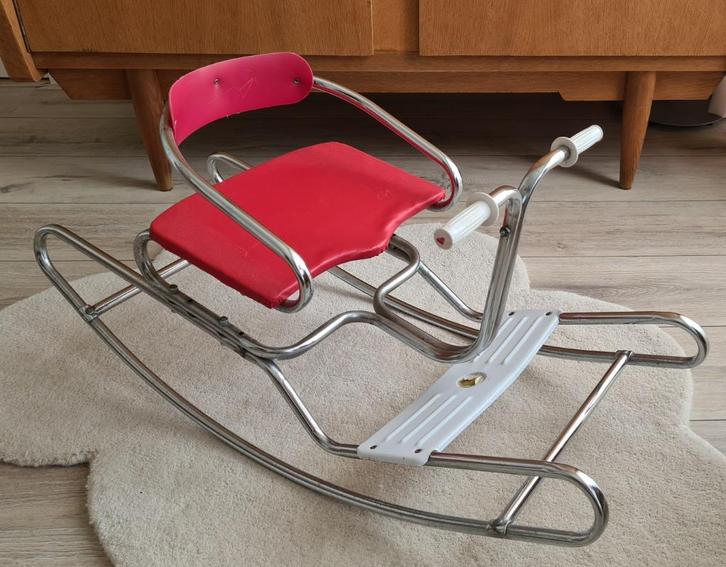 Vintage industrieel hobbelfiguur, Kinderen en Baby's, Speelgoed | Hobbelfiguren, Gebruikt, Ophalen