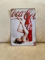 Wandbord coca cola metaal, Ophalen of Verzenden, Nieuw