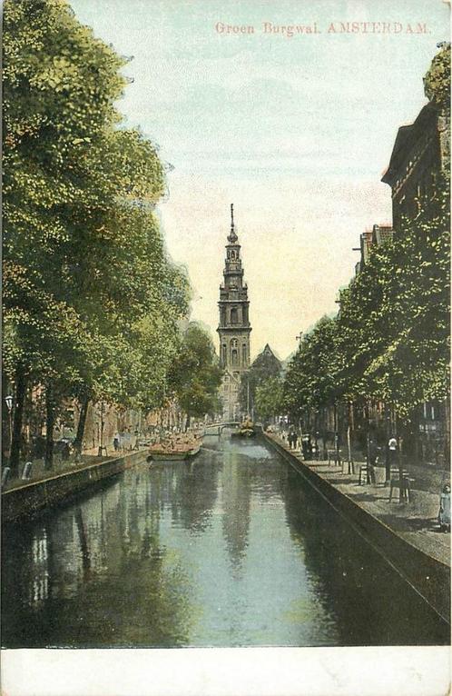 (379-102-027) Amsterdam Groenburgwal, Verzamelen, Ansichtkaarten | Nederland, Noord-Holland, Verzenden