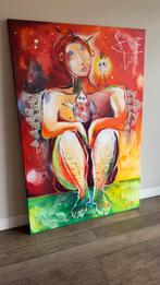 Uniek werk van Angeles Nieto: “Hermes” (150 x 100 cm), Ophalen