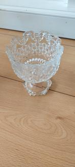 Snoeppot glas/halfkristal, Ophalen