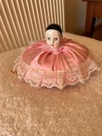Unieke brocante sierkussrn ban een pierrot, Verzenden, Gebruikt, Accessoires