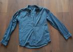 Overhemd van boohooMan. Maat M Grijs, Kleding | Heren, Overhemden, Ophalen of Verzenden, Zo goed als nieuw, Halswijdte 41/42 (L)